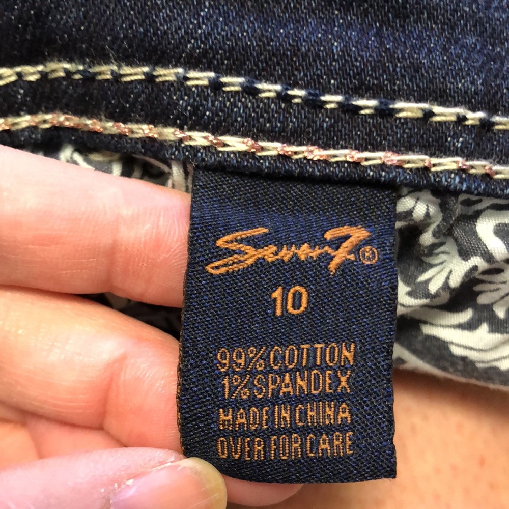 Seven7 Jeans, size 10 - Picture 9 of 12